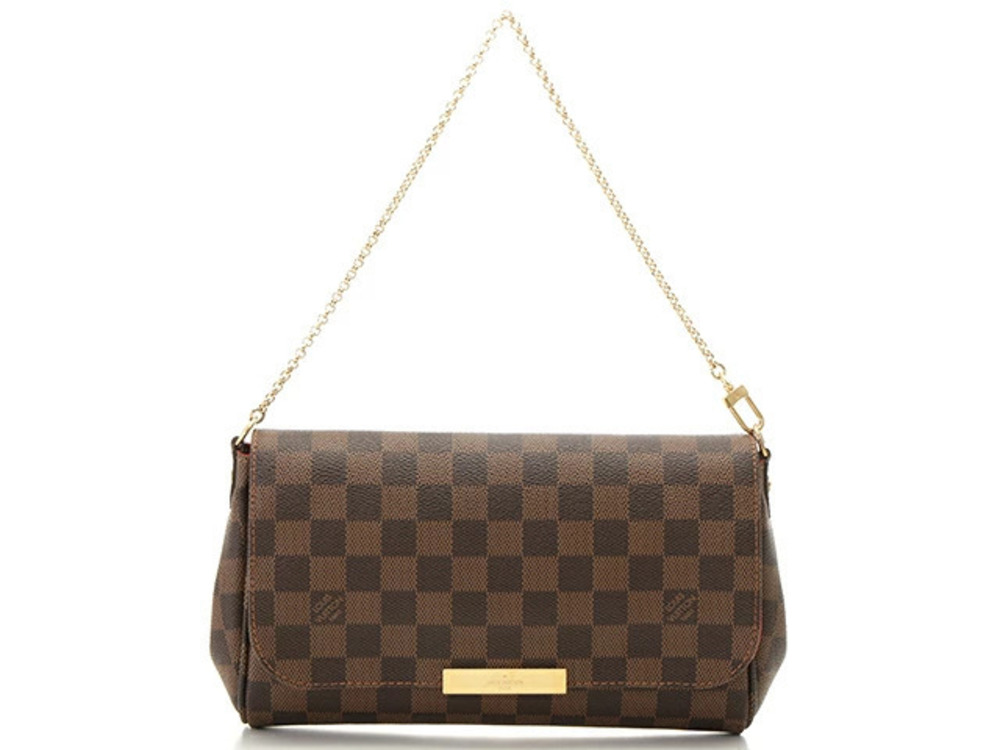 LOUIS VUITTON Favorite Damier Ebene Brown